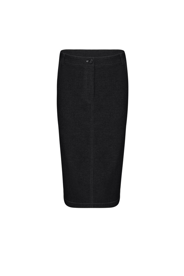CONTRAST STITCH SKIRT