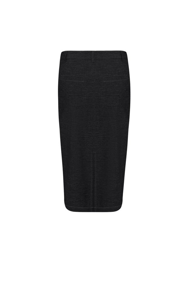 CONTRAST STITCH SKIRT