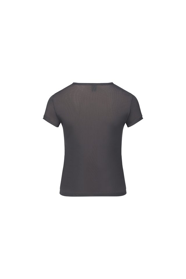 MESH SKINNY TEE