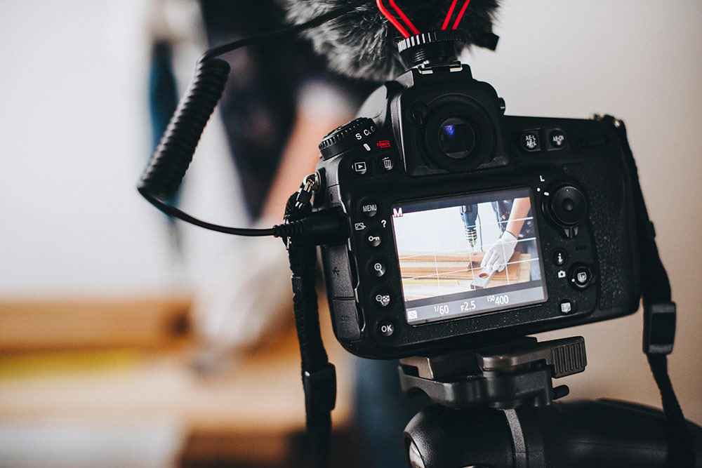 social media campaign (clear objectives in video) , social media plan (repurposing content)