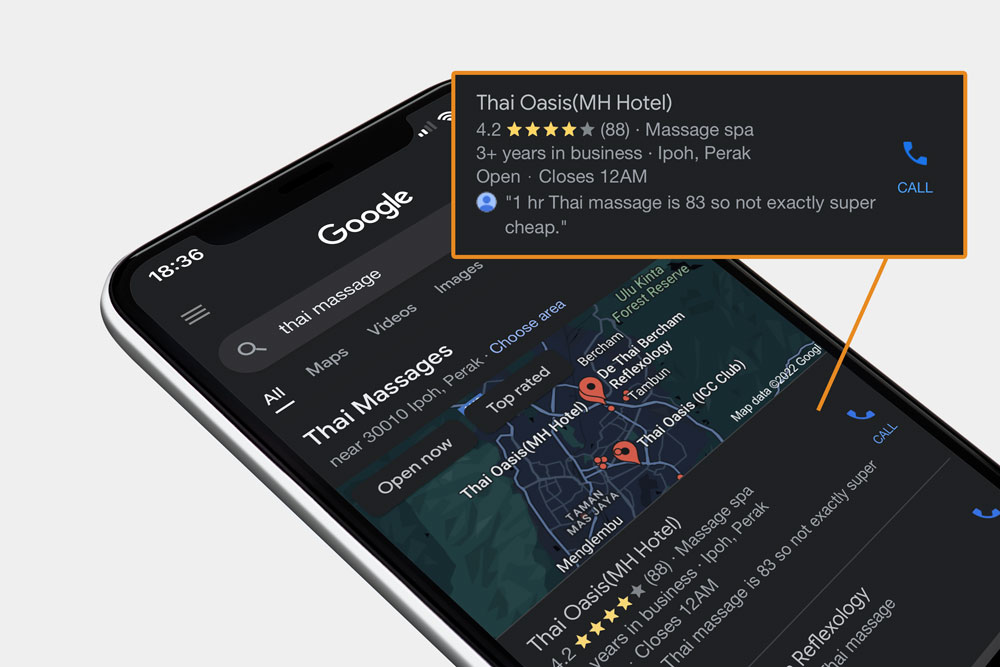 mobile marketing (mobile ad extension) , mobile marketing examples (Google Offers for Mobile)