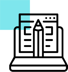 Online selling platform for business with content