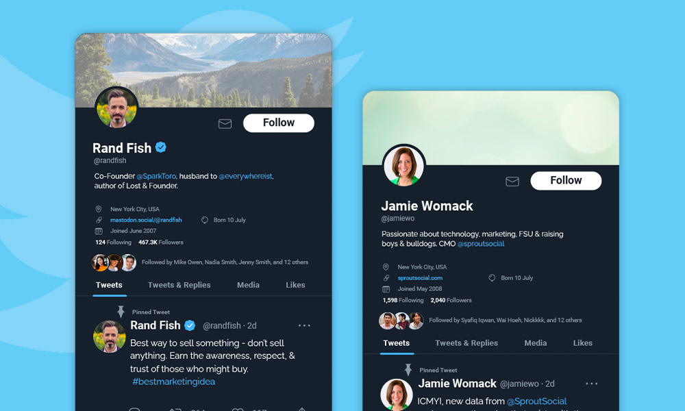 social selling (Twitter)